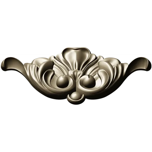 Барочный картуш для ЧПУ - декоративная STL 3D модель