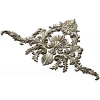 Aurielle Acanthus Cartouche - STL 3D model for CNC