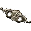 Baroque Acanthus Cartouche - STL 3D Model for CNC Router