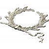 Лавровый венок с лентой - 3D модель в формате STL для ЧПУ