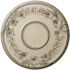 Floral Wreath Medallion STL for CNC