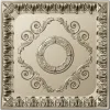Aurelia Rosette Panel - Baroque Square Decorative STL