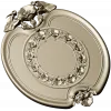 Oval Floral Medallion - STL 3D Model for CNC Routing