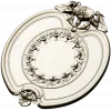 Oval Floral Medallion - STL 3D Model for CNC Routing