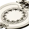 Oval Floral Medallion - STL 3D Model for CNC Routing