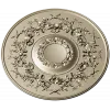 Victorian Floral Rosette - STL 3D Model for CNC Milling
