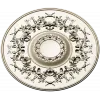 Victorian Floral Rosette - STL 3D Model for CNC Milling