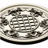 Round Floral Rosette STL for CNC Milling