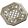Octagonal Floral Lattice 3D STL for CNC