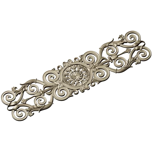 Aurelia Rosette Frieze - STL 3D model for CNC carving