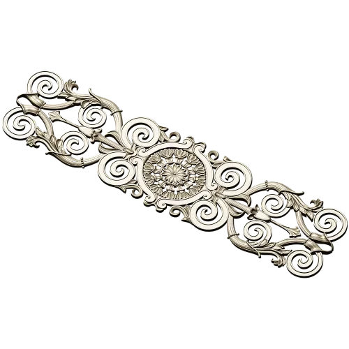 Aurelia Rosette Frieze - STL 3D model for CNC carving