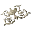 Acanthus Urn Cartouche - STL 3D model for CNC routing