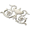 Acanthus Urn Cartouche - STL 3D model for CNC routing