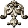 Rococo Acanthus Tassel STL for CNC