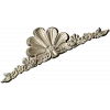 Shell & Garland Crest - STL 3D model for CNC carving