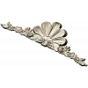 Shell & Garland Crest - STL 3D model for CNC carving
