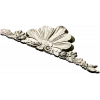 Shell & Garland Crest - STL 3D model for CNC carving