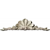 Shell & Garland Crest - STL 3D model for CNC carving