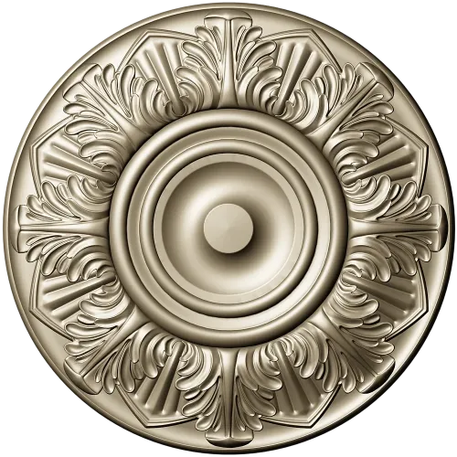 Classical Acanthus Rosette - STL 3D Model for CNC