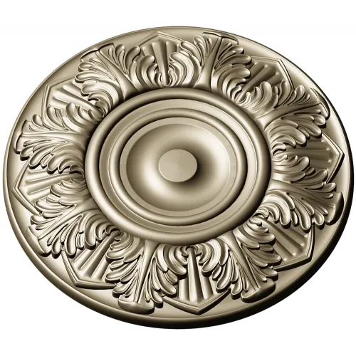 Classical Acanthus Rosette - STL 3D Model for CNC