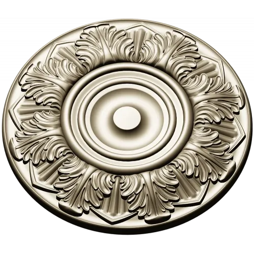 Classical Acanthus Rosette - STL 3D Model for CNC