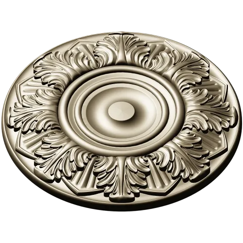 Classical Acanthus Rosette - STL 3D Model for CNC