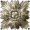 Acanthus Star Rosette - STL 3D model for CNC carving