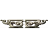 Ornate Acanthus Scroll Applique STL for CNC