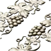 Grapevine Vertical Frieze STL for CNC