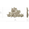 Розовый картуш - 3D модель STL для фрезеровки