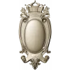 Regal Oval Cartouche STL 3D model for CNC