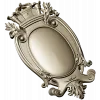 Regal Oval Cartouche STL 3D model for CNC
