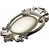 Regal Oval Cartouche STL 3D model for CNC