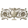 Neoclassical Urn Cartouche - STL 3D Model for CNC
