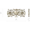 Neoclassical Urn Cartouche - STL 3D Model for CNC