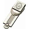 Classical Rosette Laurel Vertical Applique STL