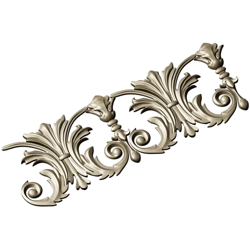 Acanthus Frieze STL 3D model for CNC carving