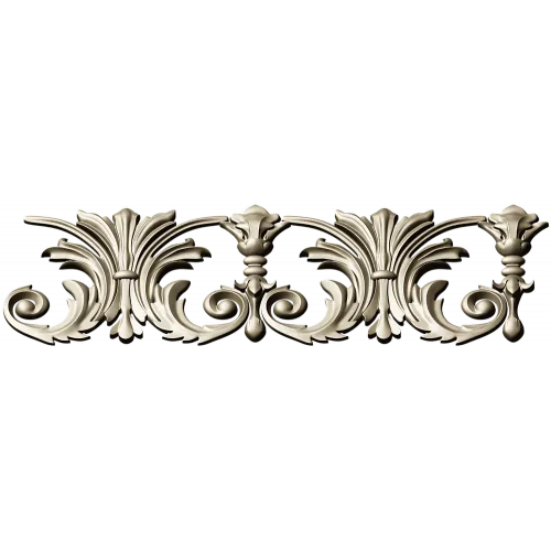 Acanthus Frieze STL 3D model for CNC carving