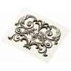 Baroque Acanthus Relief Panel STL for CNC
