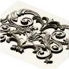 Baroque Acanthus Relief Panel STL for CNC