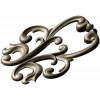 Acanthus Scroll Decorative STL for CNC Milling