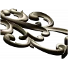 Acanthus Scroll Decorative STL for CNC Milling