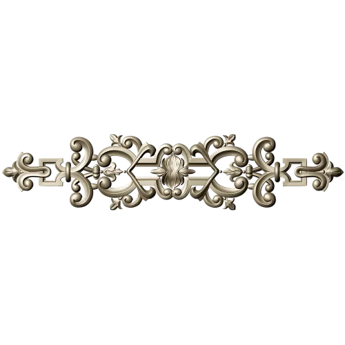 Baroque Acanthus Cartouche (STL)