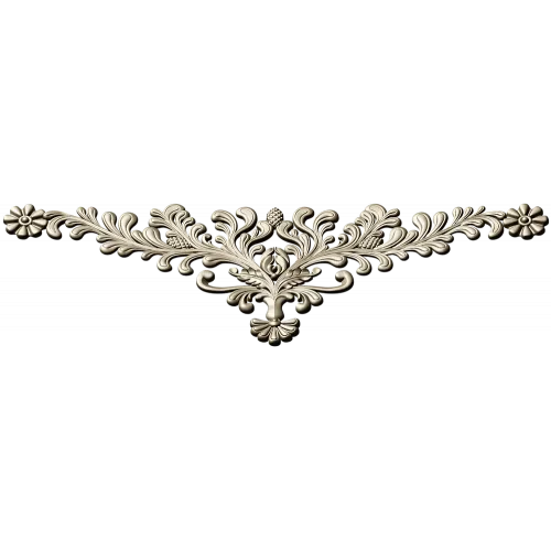 Regal Acanthus Corner - 3D STL model for CNC carving