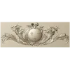 Regal Medallion Floral Cartouche - STL 3D model for CNC milling