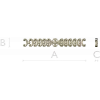 Baroque C-Scroll Border - STL 3D model for CNC