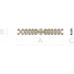 Gilded C-Scroll Border