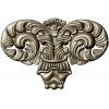 Ornate Acanthus Scroll STL for CNC Milling - High-Relief Decorative Applique