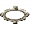 Ornate Oval Cartouche STL - Decorative Frame 3D Model for CNC
