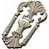 Regal shell cartouche - detailed STL 3D model for CNC